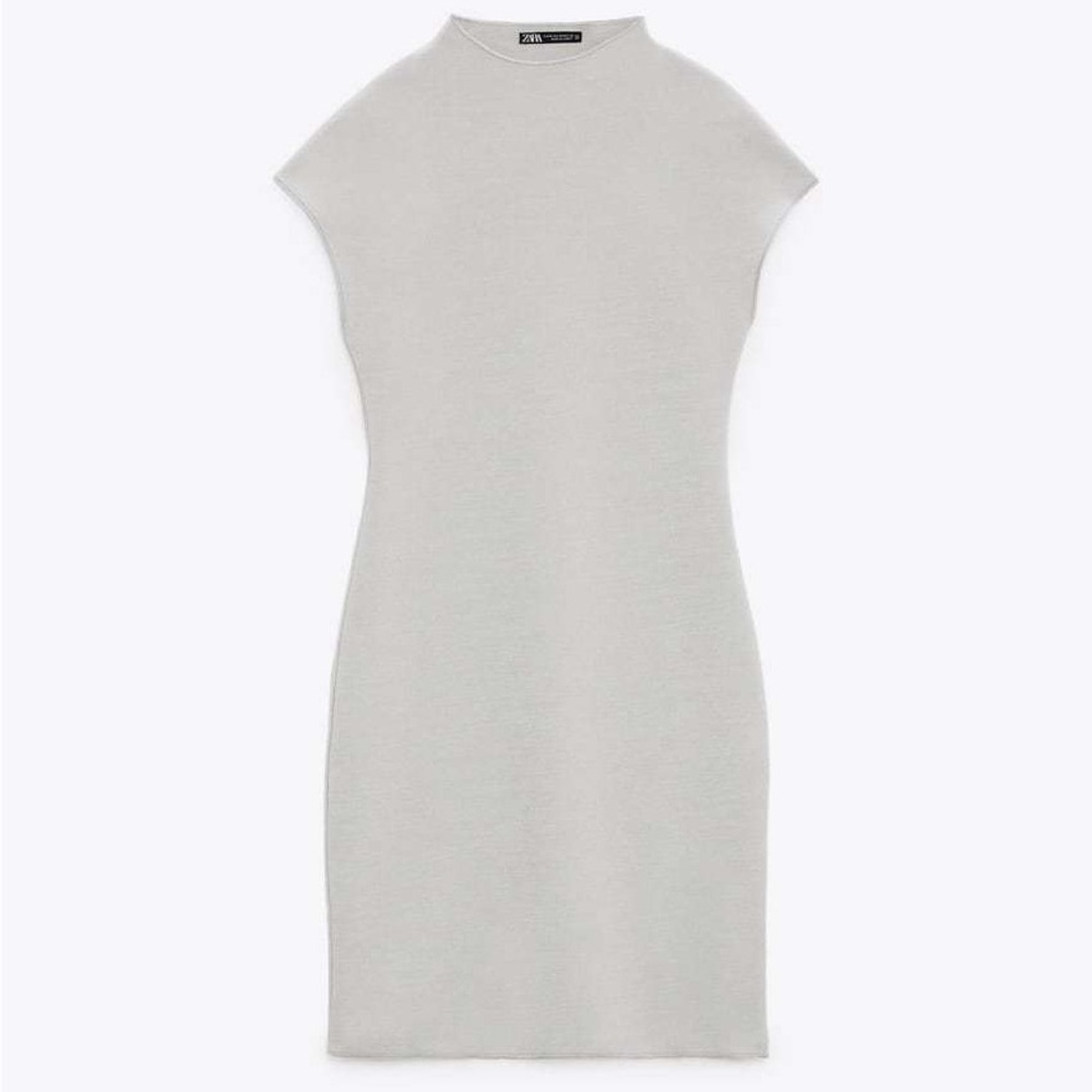 Zara Short Knit Stretch Dress